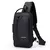 Bolsa de peito antifurto masculina, bolsa de ombro com carregamento usb, pacote na internet