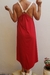 Vestido Solero Seda Fria Bretel Con Detalle De Soga Trenzada - VeceraModa