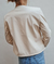 Chaqueta Saco Tipo Blazer De Cuerina Sin Cuello Dama - comprar online