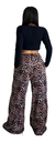 Imagen de Pantalon Baggy Amplio Print Lanilla Lazo Para Atar Bolsillos