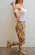 Pantalon Babucha Con Bolsillos Estampado Fibrana Poplin Dama - VeceraModa