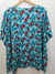 Remeron Remera Talles Especiales Estampado Poncho Mujer - VeceraModa