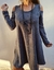 Vestido De Lanilla Aspen Con Hombros Descubiertos Cadenita en internet