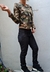 Chaqueta Saco Corto Blazer Camuflada Bengalina Elastizada - tienda online