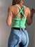Musculosa Cruzada Delante Y Espalda Micro Morley Elastizada en internet