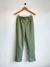 Pantalon De Vestir Mom Crepe C/bolsillos Y Elastico Mujer - tienda online