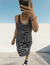 Vestido Tubo Al Cuerpo Rayado Micro Morley Con Tajo - comprar online