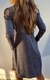 Vestido De Lanilla Aspen Con Hombros Descubiertos Cadenita - tienda online