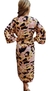 Kimono Spolverino Saco Largo Con Lazo Fibrana Maxi - comprar online