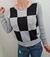 Imagen de Sweater Bremer Cuadros Dama Calidad Premium