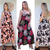 Vestido Largo Maxi Slinky Con Bolsillos Talles Grandes Mujer - VeceraModa