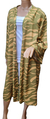 Kimono Spolverino Saco Largo Fibrana Poplin Mujer - tienda online