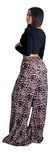 Pantalon Baggy Amplio Print Lanilla Lazo Para Atar Bolsillos en internet
