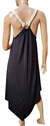 Vestido Solero Seda Fria Bretel Con Detalle De Soga Trenzada - comprar online