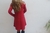 Vestido De Lanilla Aspen Con Hombros Descubiertos Cadenita - comprar online