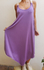 Vestido Solero Seda Fria Bretel Con Detalle De Soga Trenzada - comprar online