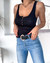 Musculosa Con Botones Color Madera Modal Viscosa Mujer - comprar online