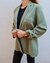 Imagen de Blazer Crepe Largo Dama Con Detalle De Ajuste En Manga