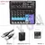 Teyun 8 6 4 canais profissional portátil misturador de som console entrada do c - Smfilmup
