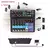 Teyun 8 6 4 canais profissional portátil misturador de som console entrada do c - Smfilmup