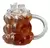 Taza Burbuja Vidrio Borosilicato C/asa Agua Infusiones 350ml en internet