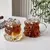 Taza Burbuja Vidrio Borosilicato C/asa Agua Infusiones 350ml - comprar online