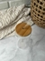 Vaso Con Sorbete De Vidrio Y Tapa Hermética De Bambú 580ml - SOLBAHOME
