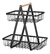 Organizador Doble Metalico Multiuso Cocina Y Baño, 2 Niveles - SOLBAHOME