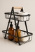 Organizador Doble Metalico Multiuso Cocina Y Baño, 2 Niveles