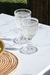 X6 Copa Vidrio Puntitos Vino Agua 280ml Vajilla Mesa Cocina - comprar online