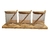 Set 3 Frascos Vidrio Tapa Base Bambu Tarro Cuchara Cocina - SOLBAHOME