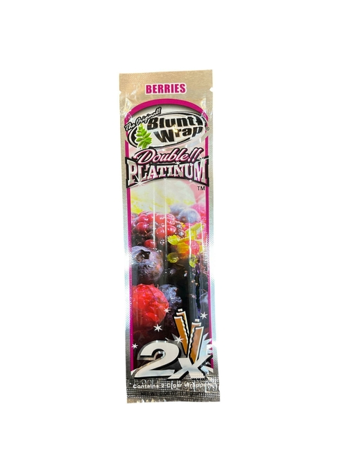 Blunt wrap Double Platinum Sabores Surtidos Papeles - comprar online