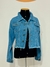 Jaqueta Jeans Barra desfiada - comprar online
