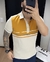 POLO RECORTE AMARELA E BEGE MR2 - comprar online