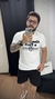 ABERCROMBI3 BRANCA - ESTAMPA PRET FAIXA RETANGULAR - Pekeno Imports