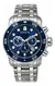 Imagen de Reloj Hombre Invicta Acero Inoxidable Plateado Esfera Azul Azul Marino