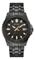 Reloj Bulova Hombre 98b438 Correa Negro Bisel Negro Fondo Negro