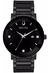 Reloj Bulova Diamond Con 3 Diamantes Original 98d144 Correa Negro Bisel Negro Fondo Negro