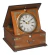 Reloj Bulova Clocks De Mesa Vintage De Madera B7450 Nogal