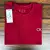 camiseta ck vermelho - loja online
