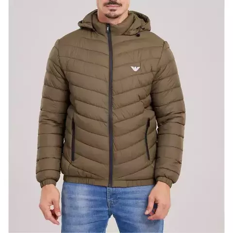 Jaqueta Acolchoada Armani Verde