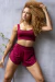 Conjunto Top Abrigo e Shorts Instante Respiro Eleva