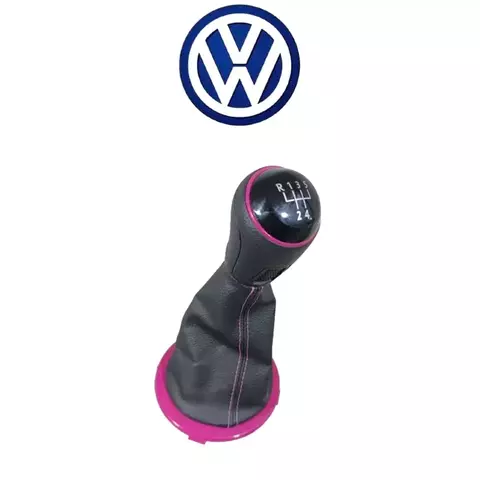 Manopla de Câmbio com Coifa Moldura Pink - Gol G5 2008 A 2012 E G6 2012 A 2016 - WA 02.02.02.02 - comprar online