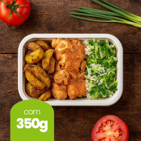 Max | Strogonoff de Frango com Batata Rústica e Arroz com toque de Brócolis - comprar online