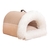 Imagem do New Splice Portable Pet Nest Portable Autumn And Winter Warm Dog Nest Moisture-proof Long Fur Cat Nest Cross Border Pet Nest