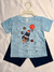 Conjunto short infantil - loja online