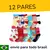 Kit 12 Pares De Meias Criança Menina Antiderrapante Todos Os Tamanhos