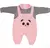 Saída de Maternidade Bicho Panda Rosa + Sapatinho Brinde - comprar online