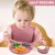 Talheres bebê silicone 9 peças kit Talheres Infantil Com Ventosa Canudo Colher na internet