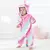 Macacão de bebê inverno kigurumi leão traje para meninas meninos da criança